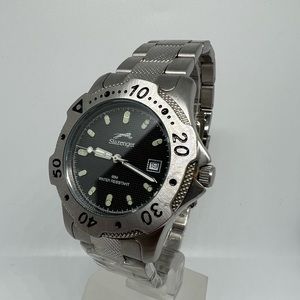 Black/Green Slazenger Watch